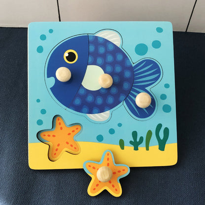 Cute Wood Puzzle for Kids