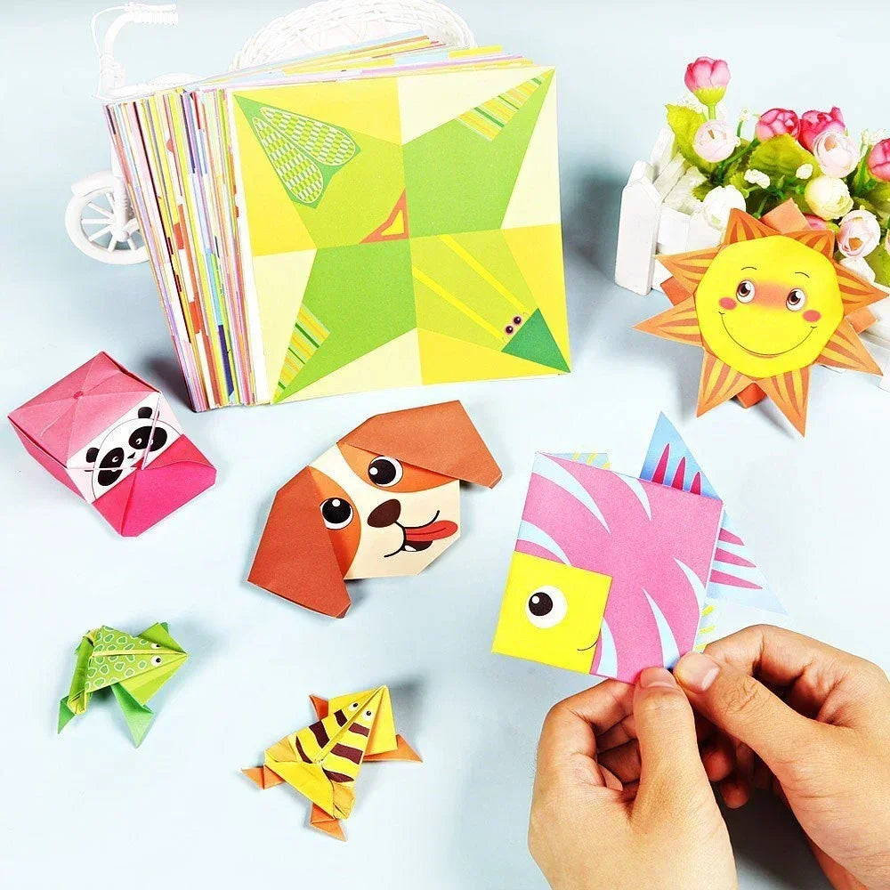  3D CARTOON ANIMAL ORIGAMI 