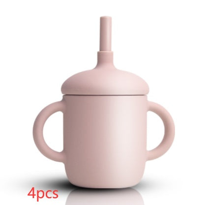 NEW BABY FEEDING CUP STRAW WATER BOTTLE SIPPY CUP