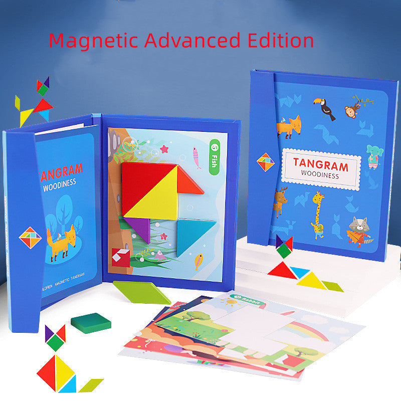 Magnetic Tangram Puzzle