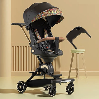 SIT & LIE FLAT TWO-WAY FOLDING LIGHTWEIGHT STROLLER