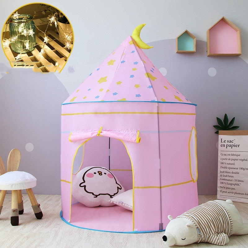 CHILDRENS INDOOR PLAYHOUSE CASTLE TENT