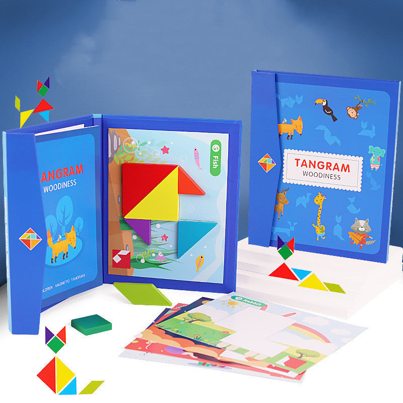 Magnetic Tangram Puzzle