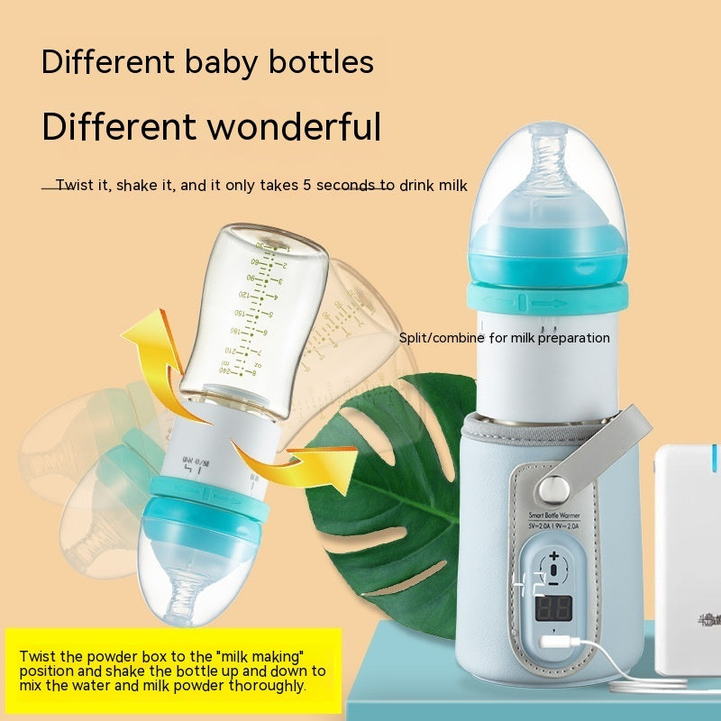 CONSTANT TEMPERATURE FEEDING BOTTLE NEWBORN BABY INSULATING MILK BOTTLE