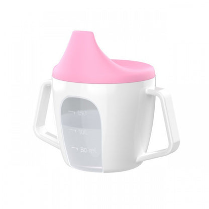 BABY FEEDING MUG SILICONE STRAW CHILDERN