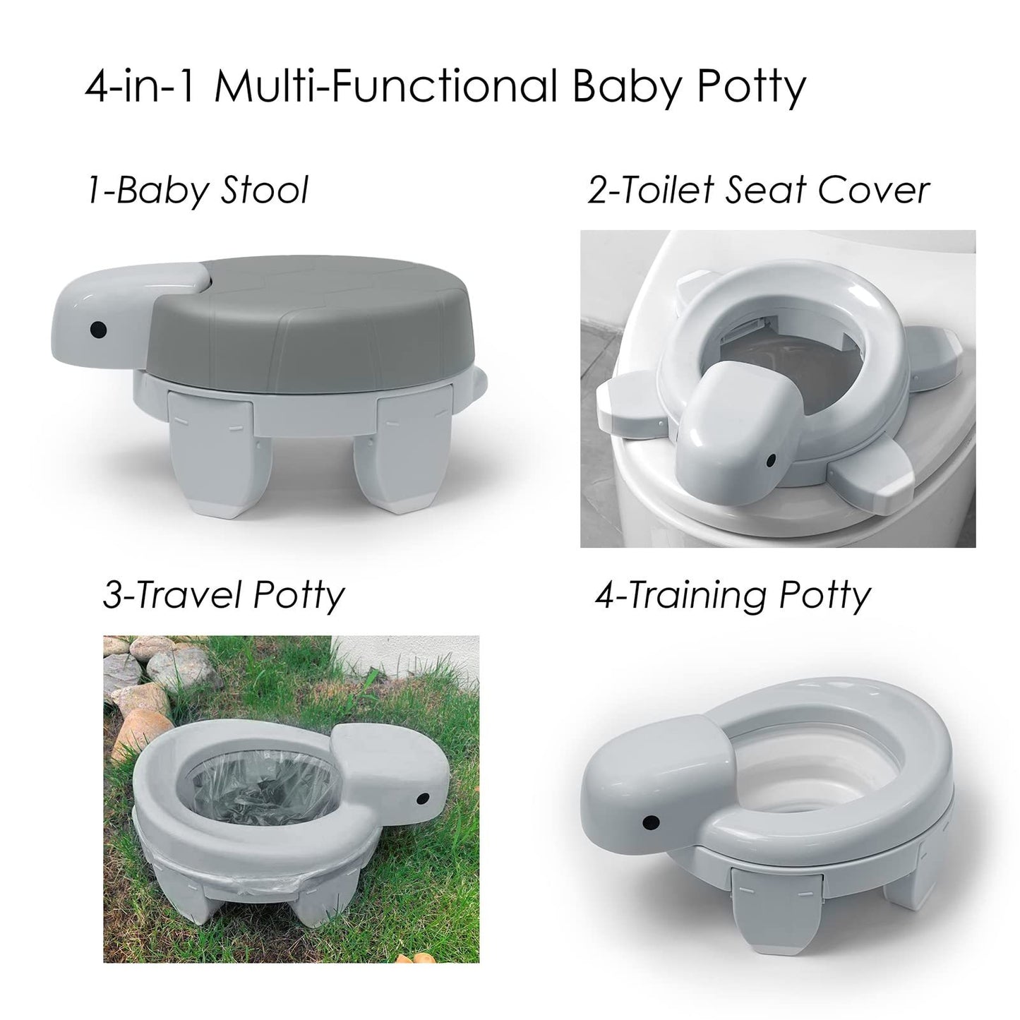 CHILDREN'S TRAINING TOILET BABY URINAL PORTABLE FOLDING