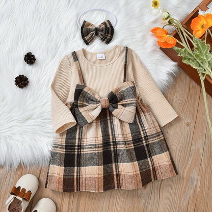 Baby Plaid Dress