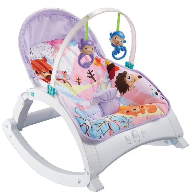 FOLDABLE STORAGE BABY SOOTHING BED ROCKING CHAIR