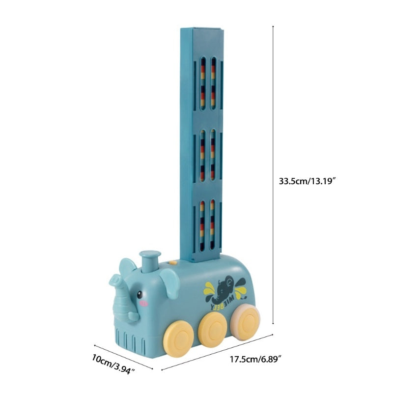 DOMINO TRAIN TOY STACKING BLOCK SET