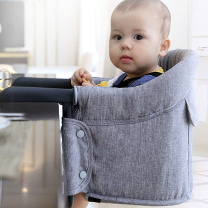 PORTABLE KIDS BABY HIGH CHAIR DINING COVER SEAT SAFETY BELT FEEDING BABY CARE