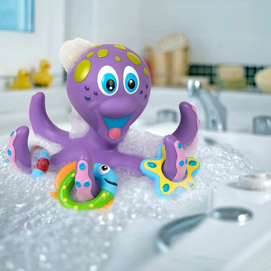 CHILDREN'S SMALL PUZZLE OCTOPUS BATH WATER TOY