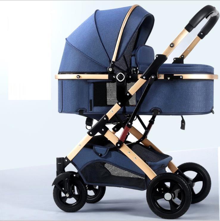 TWO-WAY NEWBORN BABY STROLLER PORTABLE & FOLDING