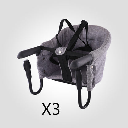 PORTABLE KIDS BABY HIGH CHAIR DINING COVER SEAT SAFETY BELT FEEDING BABY CARE