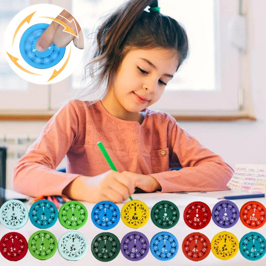 MATH FIDGET SPINNERS EDUCATIONAL TOY FOR KIDS