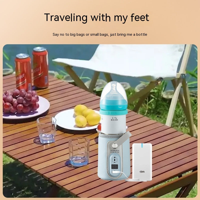 CONSTANT TEMPERATURE FEEDING BOTTLE NEWBORN BABY INSULATING MILK BOTTLE