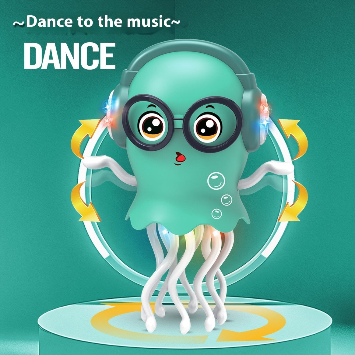 Musical Dancing Jelly Fish - Baby Sensory Toy