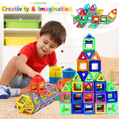 MAGNETIC BUILDING BLOCKS DIY MAGNETS TOY FOR KIDS