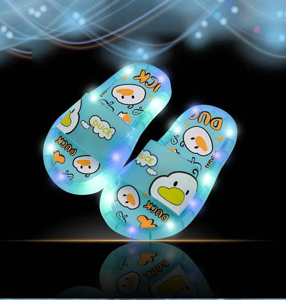 Cute Summer Slippers With Light