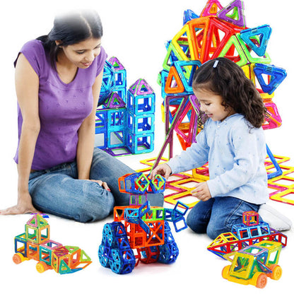 MAGNETIC BUILDING BLOCKS DIY MAGNETS TOY FOR KIDS